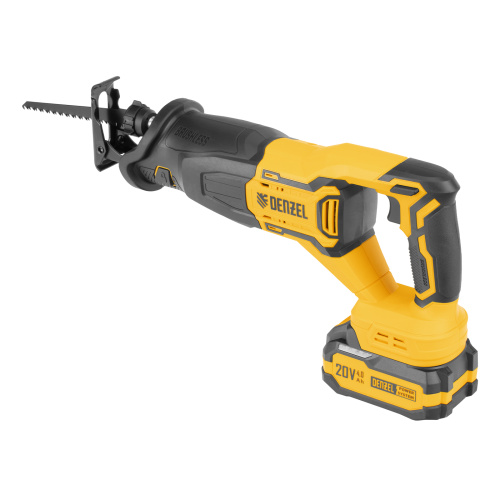 Пила сабельная аккумуляторная бесщет. RS-250, Li-Ion, 20 В Denzel по ценам производителя в Челябинске с доставкой по всей России