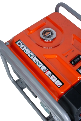 Генератор бензиновый 5,0 кВт 220В 27 л с ручным запуском TOR KM6500H по ценам производителя в Челябинске с доставкой по всей России