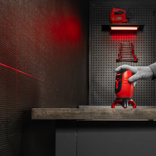 Лазерный уровень ML01T, дальность 10 м, точность ± 0,5 мм, / 1 м, длина волны 650 нм, проекция 1 вертикальная 1 горизонтальная плоскость, резьба под штатив 5/8" Matrix по ценам производителя в Челябинске с доставкой по всей России