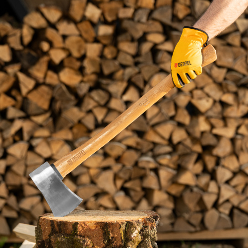 Топор кованый, 1360 г, американский тип, буковая рукоятка, 700мм, EFP Denzel по ценам производителя в Челябинске с доставкой по всей России