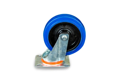 Колесо поворотное из эластичной резины MW100 125 мм по ценам производителя в Челябинске с доставкой по всей России