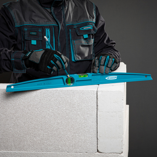 Уровень литой, 600 мм, 2 глазка Gross по ценам производителя в Челябинске с доставкой по всей России