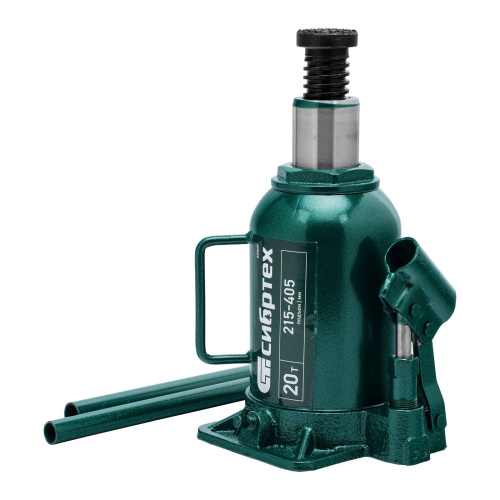 Домкрат гидравлический бутылочный, 20 т, 215-405 мм Сибртех по ценам производителя в Челябинске с доставкой по всей России