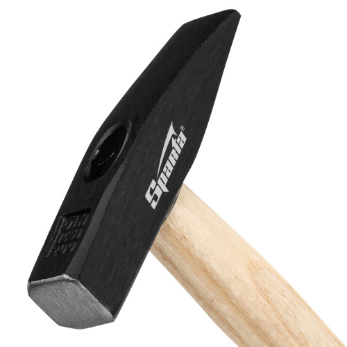 Молоток слесарный, 200 г, квадратный боек, деревянная рукоятка Sparta по ценам производителя в Челябинске с доставкой по всей России