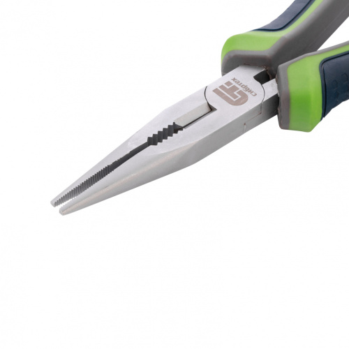 Длинногубцы прямые, 180 мм, трехкомпонентные рукоятки Сибртех по ценам производителя в Челябинске с доставкой по всей России