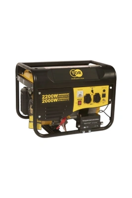Генератор бензиновый 2,0 кВт 220В 15л с электростартером TOR TR2500E по ценам производителя в Челябинске с доставкой по всей России
