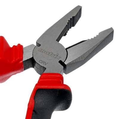 Плоскогубцы комбинированные, 160 мм, хром-ванадий, двухкомпонентные рукоятки Matrix по ценам производителя в Челябинске с доставкой по всей России