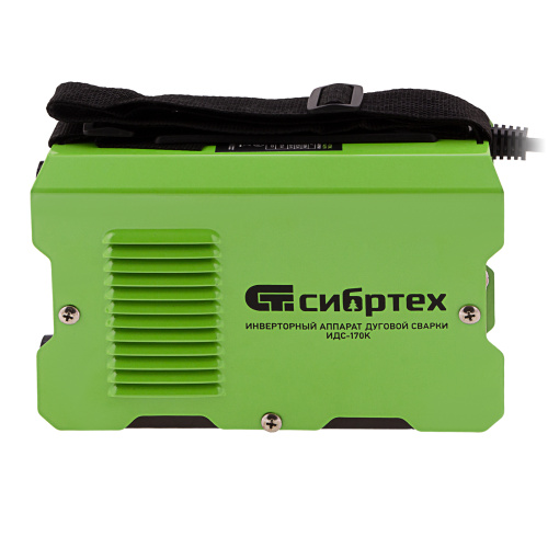 Инверторный аппарат дуговой сварки ИДС-170K, 170 А, ПВ 80%, диаметр электрода 1,6-3,2 мм Сибртех по ценам производителя в Челябинске с доставкой по всей России