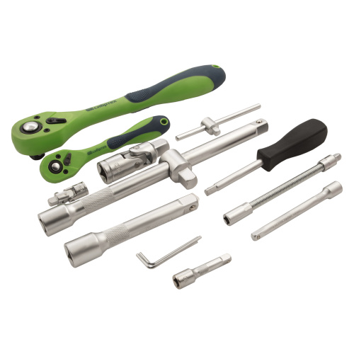 Набор инструментов 94 предмета, CrV, 1/2", 1/4" Сибртех по ценам производителя в Челябинске с доставкой по всей России