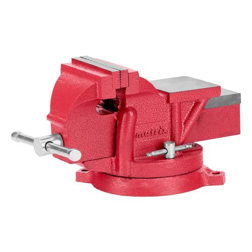 Тиски слесарные, 100 мм, поворотные, с наковальней Matrix по ценам производителя в Челябинске с доставкой по всей России