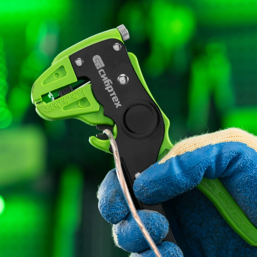 Щипцы для зачистки электропроводов, сечением: 0.2-3.5 мм2, функция обрезания проводов Сибртех по ценам производителя в Челябинске с доставкой по всей России