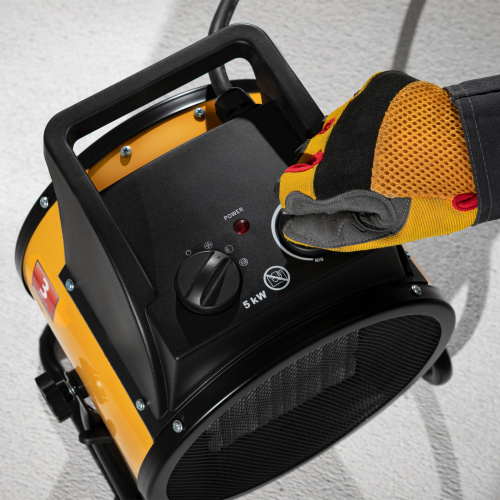 Тепловая пушка, керамический нагреватель (тепловентилятор) DHC 5-400, 230 В, 0.04/3/5 кВт Denzel купить в Москве с доставкой по всей России | ProtosMarket.ru