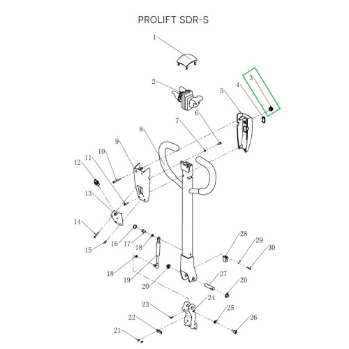 Кнопки подъема-опускания вил для штабелеров SDR-S по ценам производителя в Челябинске с доставкой по всей России