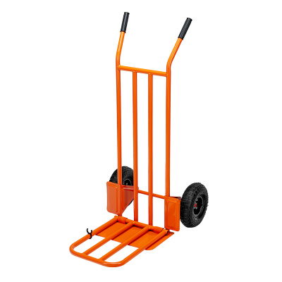 Тележка ручная 2-х колесная, усиленная, г/п 250кг, откидная платформа 530х400мм Сибртех по ценам производителя в Челябинске с доставкой по всей России