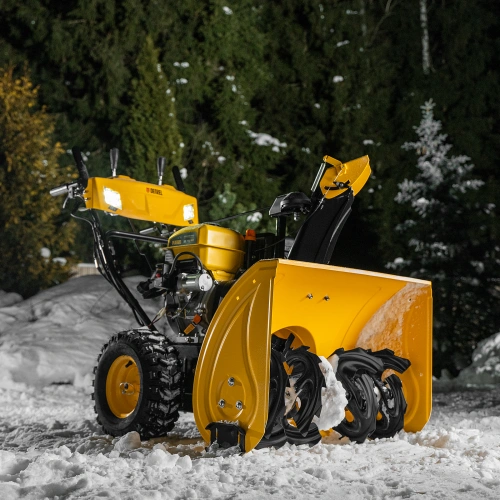 Бензиновая снегоуборочная машина SBL 711D PRO, 302cc, эл.старт, фара, обогрев, блок. дифф. Denzel по ценам производителя в Челябинске с доставкой по всей России