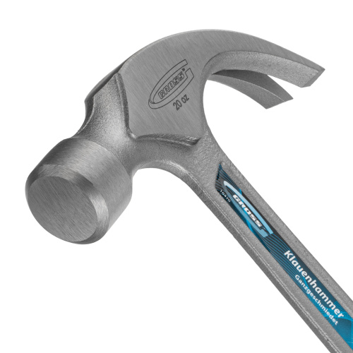 Молоток-гвоздодер, 570 г, цельнокованый, трехкомпонентная рукоятка Gross по ценам производителя в Челябинске с доставкой по всей России