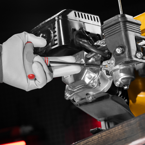 Отвертка с Т-образной эргономичной ручкой и набором бит, 11 шт, CrV Matrix по ценам производителя в Челябинске с доставкой по всей России