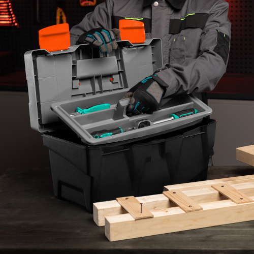 Ящик для инструмента 20", 500 х 260 х 260 мм, пластик Stels по ценам производителя в Челябинске с доставкой по всей России