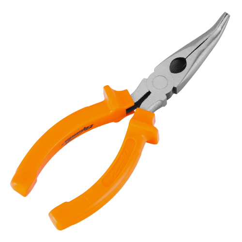 Длинногубцы изогнутые Classic, 160 мм, шлифованные, пластмассовые рукоятки Sparta по ценам производителя в Челябинске с доставкой по всей России