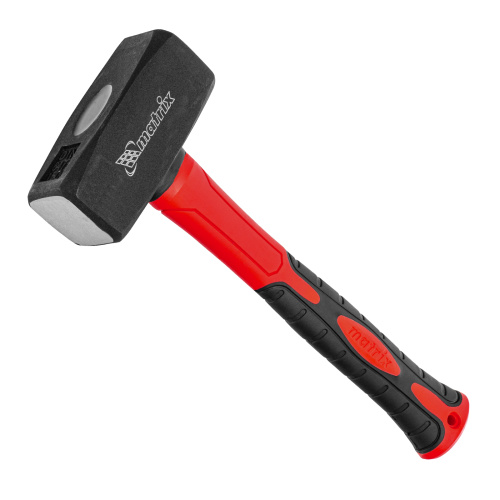 Кувалда optimal, 1500 г, фибергласовая обрезиненная рукоятка Matrix по ценам производителя в Челябинске с доставкой по всей России