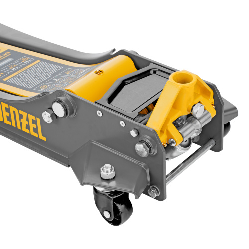 Домкрат гидравлический подкатной, 3 т, 85-610 мм, быстрый подъем, низ. подхват, проф, SUV Denzel по ценам производителя в Челябинске с доставкой по всей России