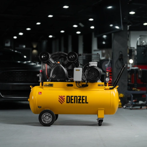 Компрессор воздушный рем. привод BCV 4000-T/100, 4,0 кВт, 100 литров, 690 л/мин Denzel по ценам производителя в Челябинске с доставкой по всей России