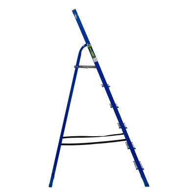 Стремянка, 6 ступеней, стальной профиль, алюминиевые ступени Сибртех по ценам производителя в Челябинске с доставкой по всей России