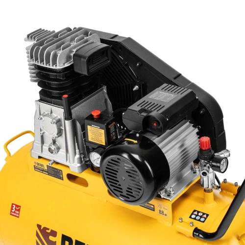 Компрессор воздушный рем. привод BCI 2200/100, 2,2 кВт, 100 литров, 420 л/мин Denzel по ценам производителя в Челябинске с доставкой по всей России