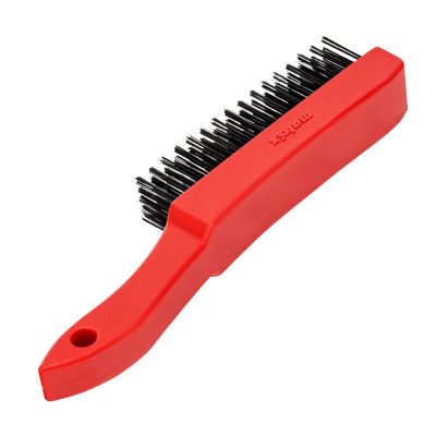 Щетка зачистная пятирядная, закаленная прямая проволока с пластиковой ручкой Matrix по ценам производителя в Челябинске с доставкой по всей России