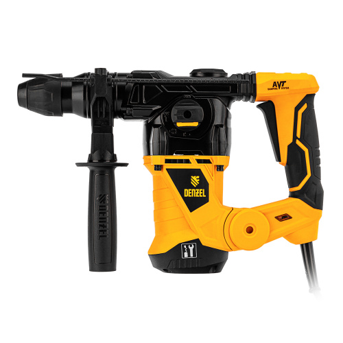 Перфоратор электрический RHV-1250-30, SDS-plus, 1250 Вт, 5 Дж, 3 плюс 1 режим Denzel по ценам производителя в Челябинске с доставкой по всей России