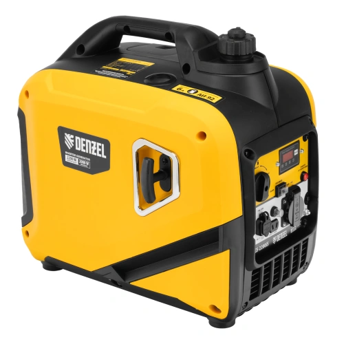 Генератор инверторный GS-2200iS, 2,2 кВт, 230 В, закрытый корпус, ручной старт DENZEL по ценам производителя в Челябинске с доставкой по всей России