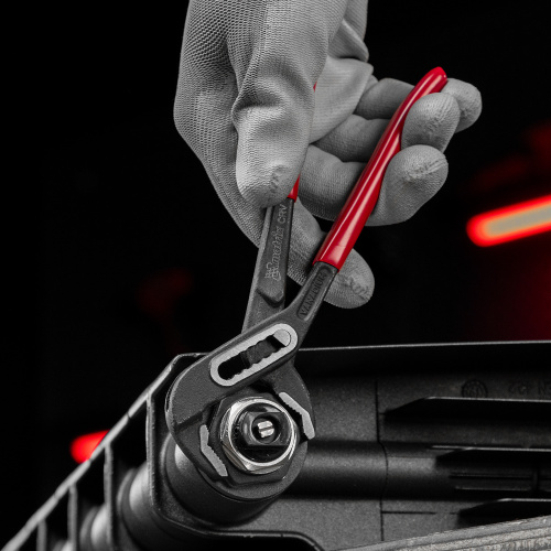 Клещи переставные 180 мм, хром-ванадий, обливные рукоятки Matrix по ценам производителя в Челябинске с доставкой по всей России