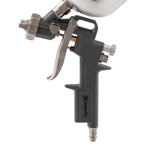 Краскораспылитель пневматический с верхним бачком V 1, 0 л, сопло D 1.2, 1.5 и 1.8 мм Matrix по ценам производителя в Челябинске с доставкой по всей России