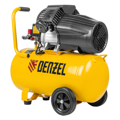 Компрессор воздушный DCV2200/50, прямой привод, 2.2 кВт, 50 литров, 380 л/мин Denzel по ценам производителя в Челябинске с доставкой по всей России