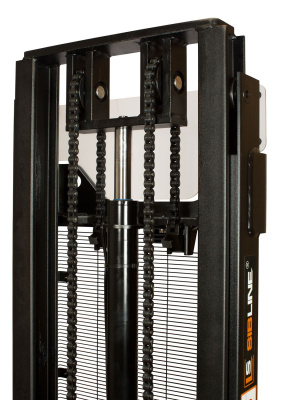 Штабелер электрический самоходный, поводковый 1,5 т - 3 м Вилы: 1150 , Гелевая АКБ, WS1530 SIBLINE по ценам производителя в Челябинске с доставкой по всей России