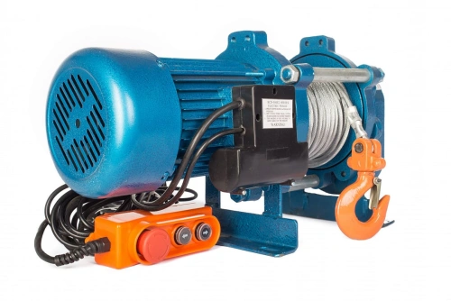 Лебедка электрическая  500 кг  30 м с канатом 380 В TOR KCD по ценам производителя в Челябинске с доставкой по всей России