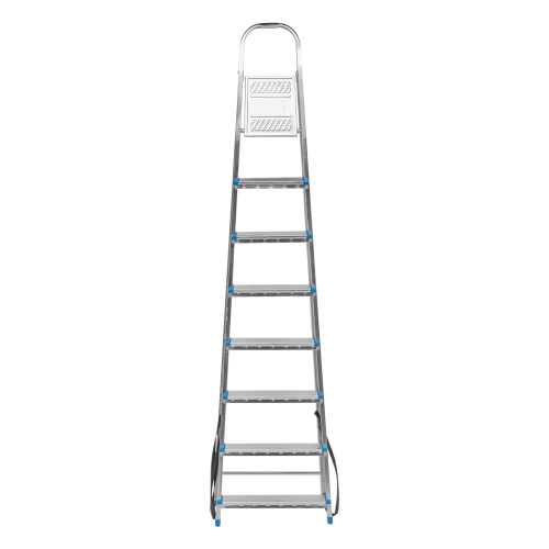 Стремянка, 8 ступеней, стальная, оцинкованная Сибртех по ценам производителя в Челябинске с доставкой по всей России