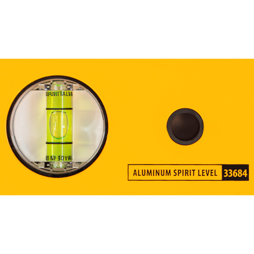 Уровень алюминиевый, 1200 мм, фрезерованный, 3 глазка Denzel по ценам производителя в Челябинске с доставкой по всей России