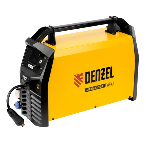 Аппарат инвертор. полуавтомат. сварки MultiMIG-200DP Synergy Double Pulse, 200 А, ПВ 80% Denzel по ценам производителя в Челябинске с доставкой по всей России