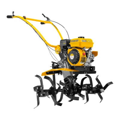 Мотоблок DPT-170SB, 7 л.с., ремен.сцеп, фрез 3х4, ШОМ, без колес, передачи 2В/1Н Denzel по ценам производителя в Челябинске с доставкой по всей России