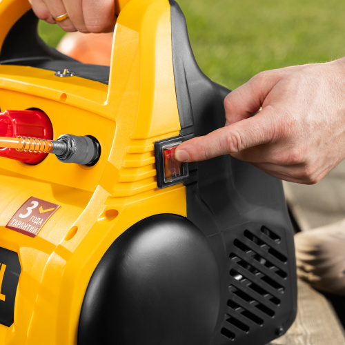 Компрессор воздушный безмасляный РС 1/6-180,1, 1 кВт, 180 л/мин, 6 л Denzel купить в Москве с доставкой по всей России | ProtosMarket.ru