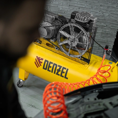 Компрессор воздушный BCI3000-T/200, ременный привод , 3.0 кВт, 200 литров, 530 л/мин Denzel по ценам производителя в Челябинске с доставкой по всей России