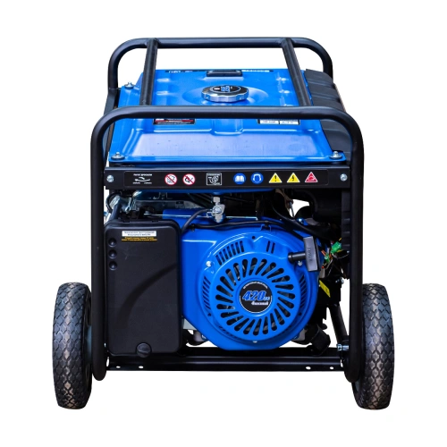 Генератор бензиновый Dinking DKA6500EW (6,5кВт, электростартер, 15лс, колёса) по ценам производителя в Челябинске с доставкой по всей России