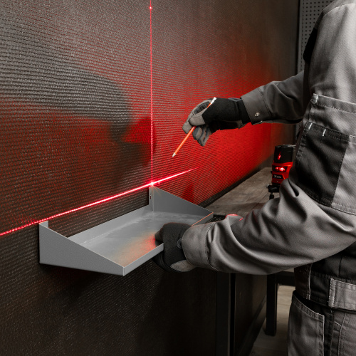 Лазерный уровень CRL-30R, 30 м, красный луч, батарейки, резьба 5/8" MTX по ценам производителя в Челябинске с доставкой по всей России