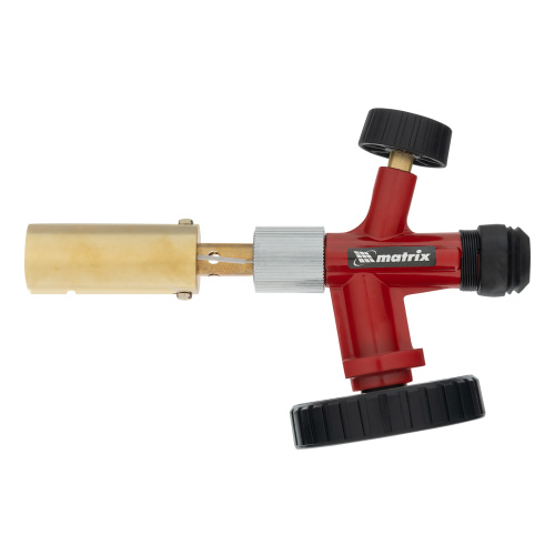 Профессиональная горелка на газовый баллон, пьезоподжиг, металлический корпус Matrix по ценам производителя в Челябинске с доставкой по всей России