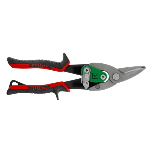 Ножницы по металлу, 250 мм, правый рез, сталь CRMO, двухкомпонентные рукоятки, PRO Matrix по ценам производителя в Челябинске с доставкой по всей России