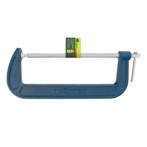 Струбцина G-образная, 300 мм Сибртех по ценам производителя в Челябинске с доставкой по всей России