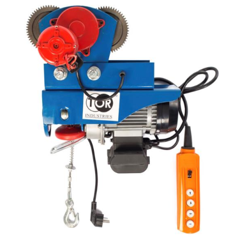 С ТЕЛЕЖКОЙ таль электрическая TOR PA 125/250 кг 12/6 м по ценам производителя в Челябинске с доставкой по всей России