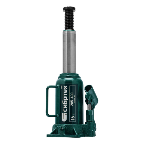 Домкрат гидравлический бутылочный, 16 т, 205-400 мм Сибртех по ценам производителя в Челябинске с доставкой по всей России