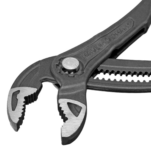 Клещи переставные, кнопочный механизм, обливные рукоятки, 300 мм Denzel по ценам производителя в Челябинске с доставкой по всей России